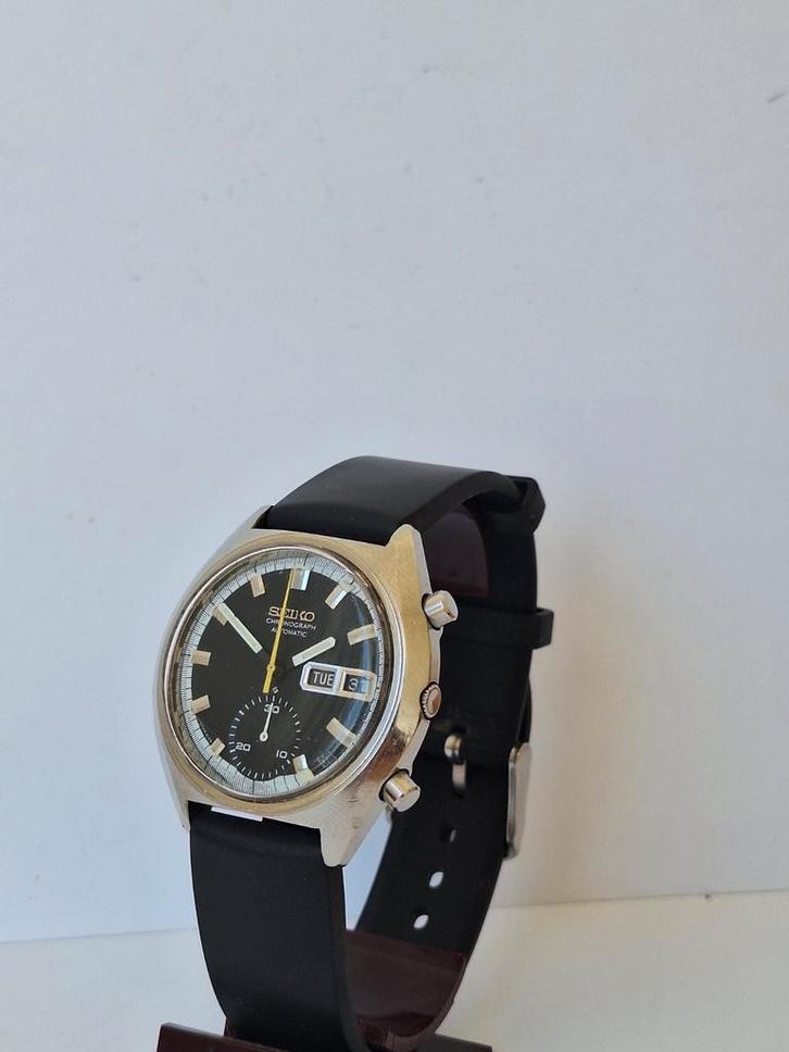 Seiko Chronograph Automatic 6139-8030 herenhorloge, Sieraden, Tassen en Uiterlijk, Horloges | Heren, Zo goed als nieuw, Polshorloge