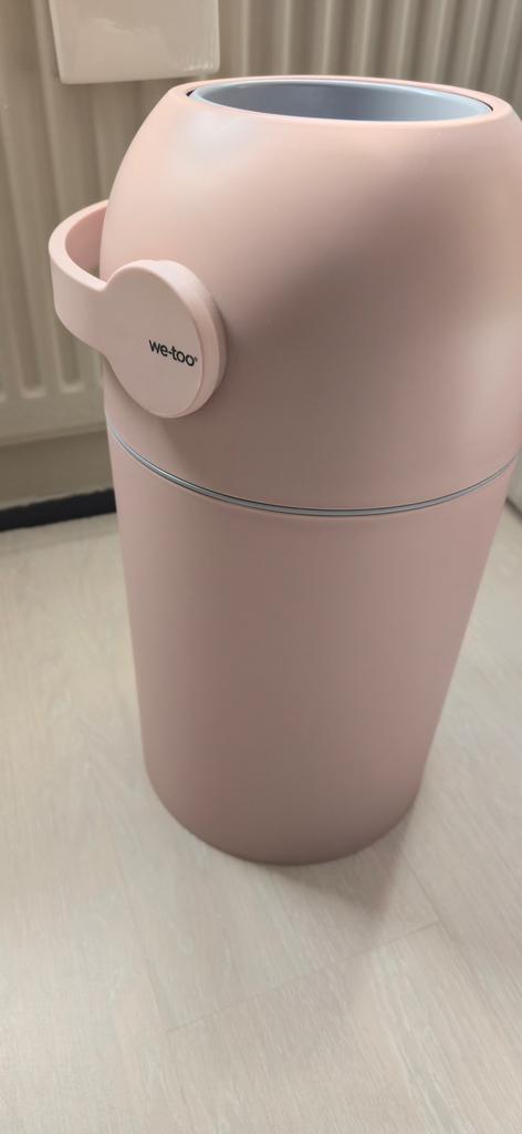 We-Too Luieremmer Soft Pink – Zo goed als nieuw, Kinderen en Baby's, Badjes en Verzorging, Zo goed als nieuw, Luieremmer, Overige merken