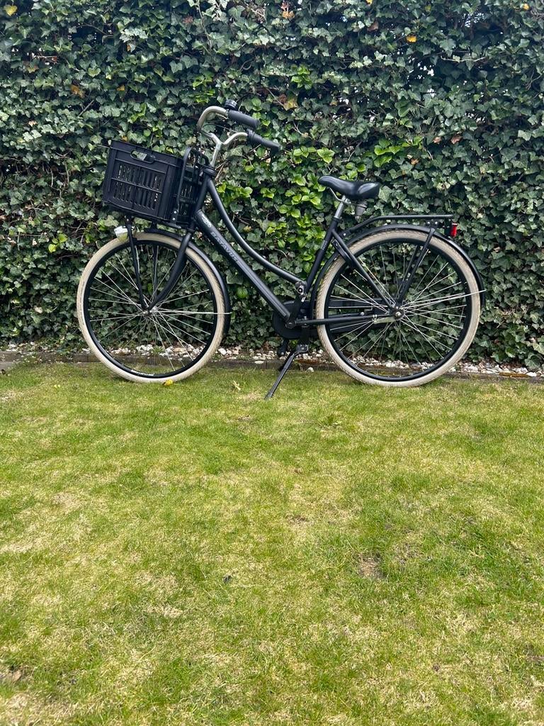 Prachtige batavus damesfiets met krat, 53 tot 56 cm, Ophalen of Verzenden, Zo goed als nieuw, Versnellingen