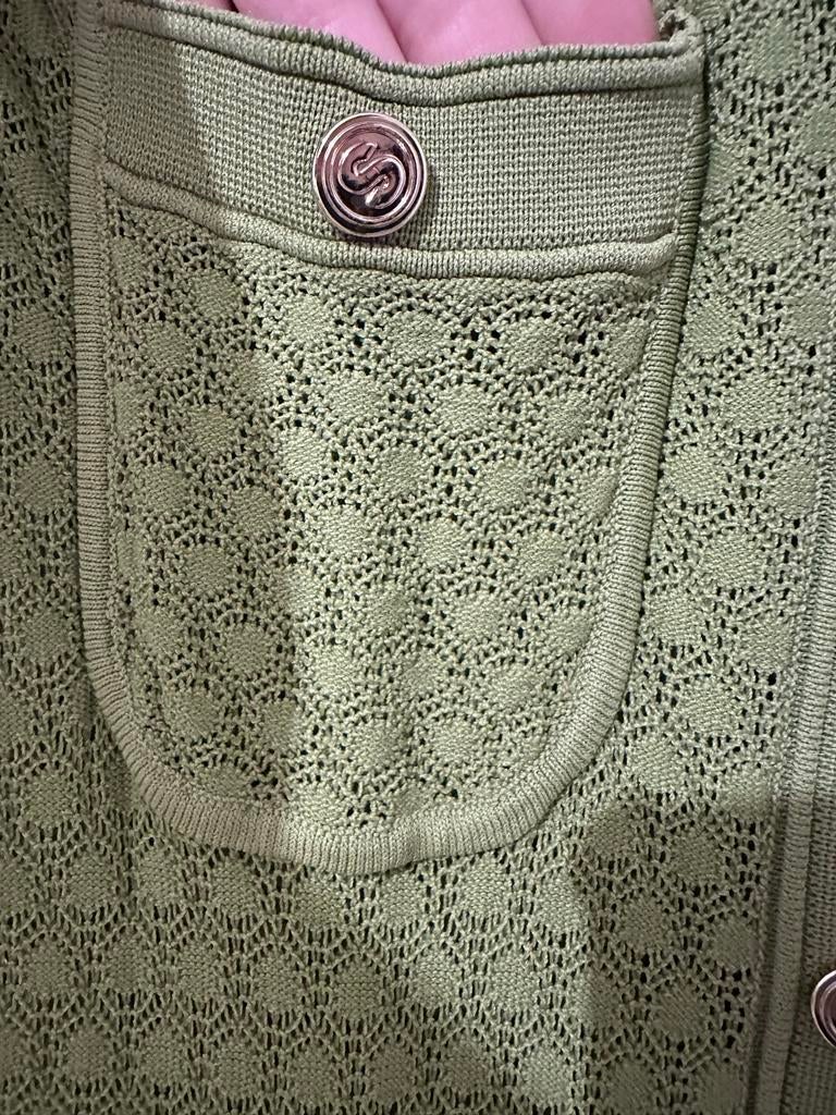 Originele Sandro jurk maat S - Nooit gedragen, Kleding | Dames, Jurken, Ophalen of Verzenden, Nieuw, Maat 36 (S), Groen