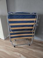 Logeerbed / Opklapbed - Weg wegens overlijden, Ophalen, 90 cm, Eenpersoons, Blauw
