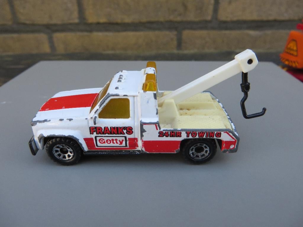 Matchbox GMC Franks Wrecker Wreck Truck, Ophalen of Verzenden, Gebruikt, Bus of Vrachtwagen