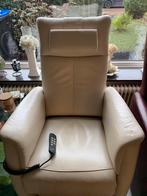 Creme sta op relax fauteuil Prominent, Ophalen, Zo goed als nieuw, Minder dan 75 cm, 50 tot 75 cm