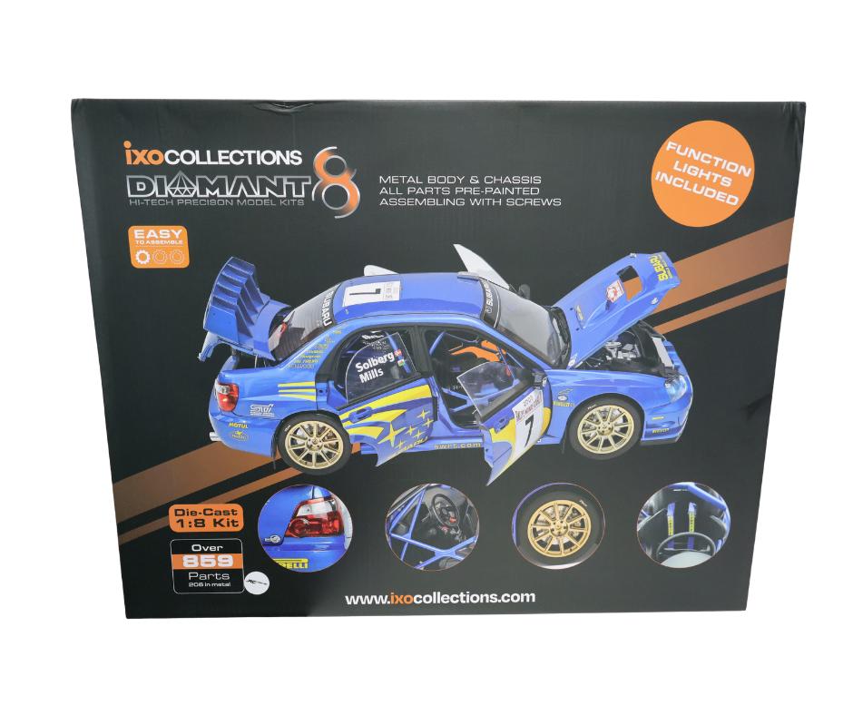 IXO 1/8 Subaru Impreza IXO-013, Overige merken, Auto, Groter dan 1:32, Nieuw