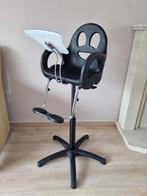 Kinder kappersstoel, Ophalen