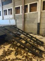 Oprijplaten staal degelijk, Auto diversen, Aanhangwagen-onderdelen, Ophalen, Zo goed als nieuw