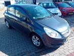 Opel Corsa 1.2 16V 5 DEURS BJ2009 NIEUWE APK! 140DKM!, Auto's, Opel, Stof, Zwart, 4 cilinders, Blauw