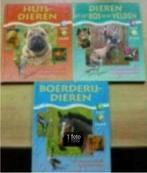 3 ontdekkingsboeken dieren met kleurenfoto's., Ophalen of Verzenden, Zo goed als nieuw
