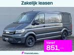 MAN TGE 35 2.0 L3H2 3.180 180PK Automaat 4x4 LED Camera Sens, Auto's, Bestelauto's, Automaat, Stof, Zwart, 4 cilinders
