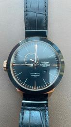 Haemmer horloge automatisch limited edition, Sieraden, Tassen en Uiterlijk, Horloges | Heren, Overige merken, Leer, Staal, Polshorloge