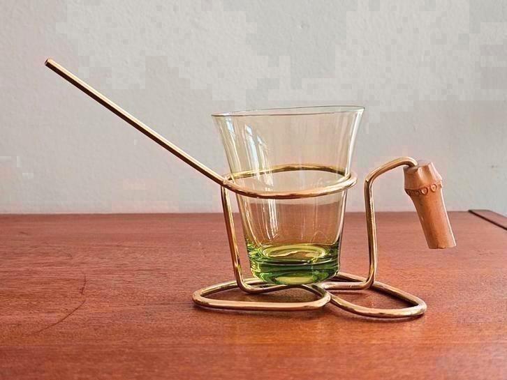Fifties Jaren 50 Notenschaaltje Snackrekje Groen, Verzamelen, Retro, Huis en Inrichting, Ophalen of Verzenden