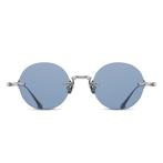 Matsuda M3105-D Zonnebril - Stijlvol en Uniek!, Overige merken, Zonnebril, Blauw, Ophalen of Verzenden