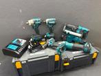 Makita 18V set in kisten, Doe-het-zelf en Verbouw, Gereedschap | Overige machines, Ophalen, Zo goed als nieuw