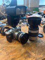 Minolta Dynamo 5 Analoge Camera, Gebruikt, Minolta, Spiegelreflex, Ophalen of Verzenden