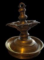 Antiek bronzen Olielamp, Antiek en Kunst, Verzenden, Koper of Brons