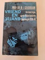 VRIEND EN VIJAND, Herinneringen aan NS 1938 - 1948, Ophalen of Verzenden, Goudriaan, Overige onderwerpen, Tweede Wereldoorlog