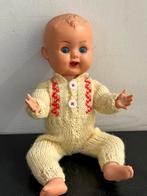 Italiaans OK baby popje jaren 50 met knipper oogjes + tong, Verzamelen, Poppen, Ophalen of Verzenden, Gebruikt, Pop