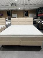 Eijerkamp collectie boxspring Jasmijn, Ophalen, Beige, Tweepersoons, Zo goed als nieuw