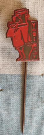 speldje Yogi Bear rood, Ophalen, Zo goed als nieuw