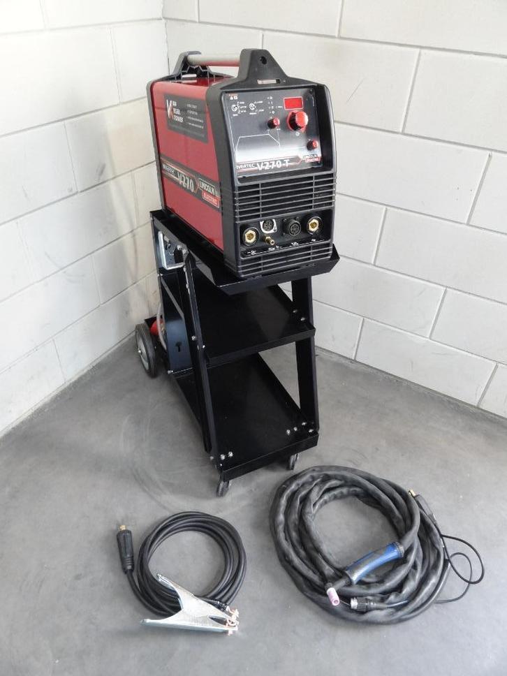 Tig lasapparaat Lincoln Invertec Invertec V270-T, Doe-het-zelf en Verbouw, Gereedschap | Lasapparaten, Zo goed als nieuw, Tig