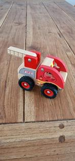 Leuke houten brandweerwagen, Ophalen of Verzenden, Zo goed als nieuw