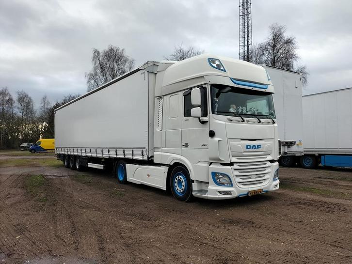 Humbaur Mega Tautliner, Auto's, Vrachtwagens, Bedrijf, Open dak, Aanhangers en Opleggers, Overige brandstoffen, Wit, Dealer onderhouden