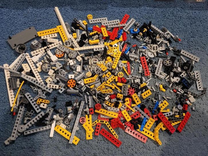 Partij S245=Lego technic onderdelen gemengd, Kinderen en Baby's, Speelgoed | Duplo en Lego, Gebruikt, Lego, Losse stenen, Ophalen of Verzenden