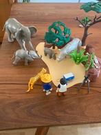 3 playmobil sets - savanne dieren, mini golf, frisbee, Kinderen en Baby's, Speelgoed | Playmobil, Ophalen of Verzenden, Zo goed als nieuw