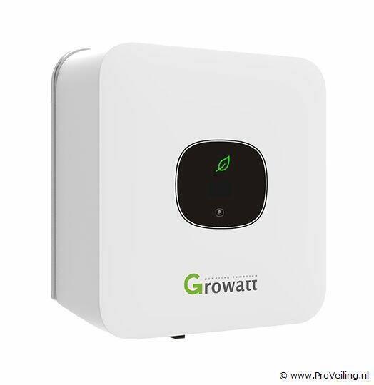 Online Veiling: Growatt PV Grid inverter voor zonnepanele..., Doe-het-zelf en Verbouw, Zonnepanelen en Toebehoren, Nieuw