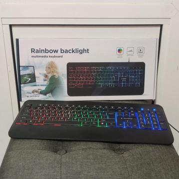 MET GARANTIE! RGB Gaming Toetsenbord Keyboard beschikbaar voor biedingen