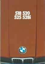BMW 5-serie 518 520 525 528i (E12) brochure/auto folder '79, Boeken, Auto's | Folders en Tijdschriften, Zo goed als nieuw, BMW