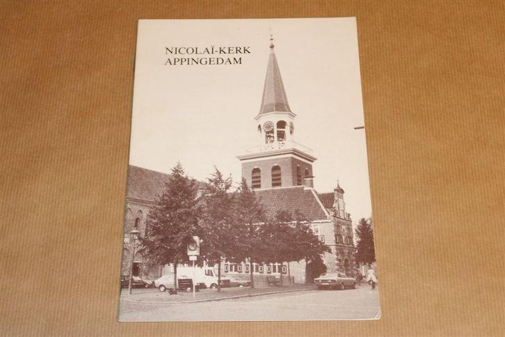 Nicolaï-kerk Appingedam — Rijk Geïllustreerd — Ca. 1985, Boeken, Geschiedenis | Stad en Regio, Gelezen, Ophalen of Verzenden
