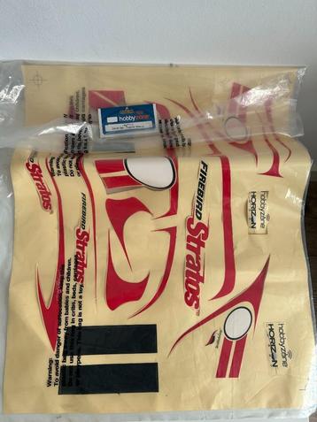 Hobbyzone HBZ7710 decal set Firebird Stratos nieuw rc beschikbaar voor biedingen
