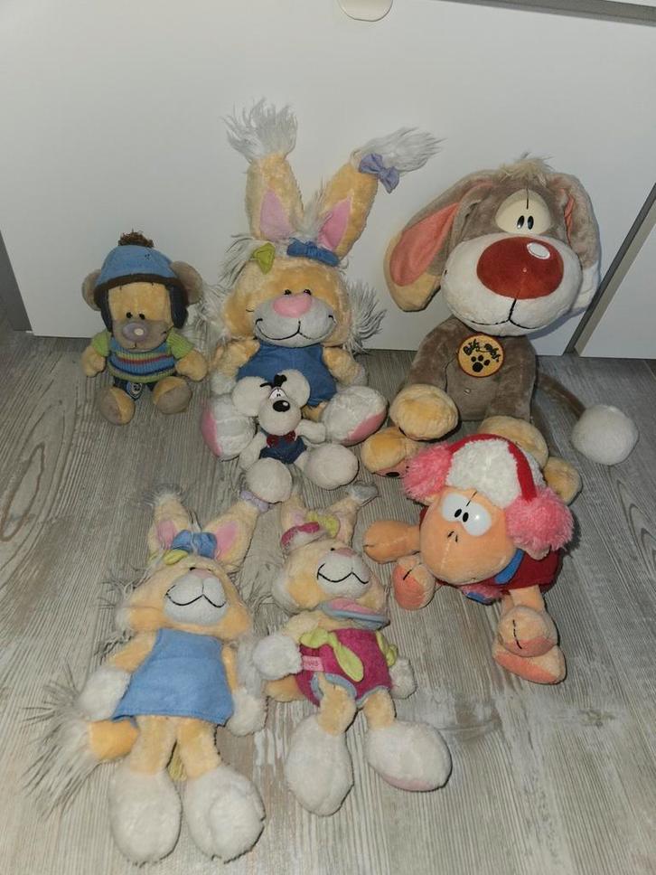 7x officiële diddl knuffels mimihopps pimboli, Verzamelen, Diddl, Zo goed als nieuw, Knuffel, Ophalen of Verzenden