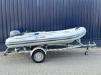 Complete set z.g.a.n., Watersport en Boten, Rubberboten, Ophalen, Aluminium, Benzine, Minder dan 70 pk