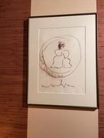 Anton Heijboer tekening, Antiek en Kunst, Ophalen