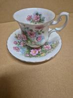 Royal albert porselein, Ophalen of Verzenden, Gebruikt, Porselein, Kop en/of schotel