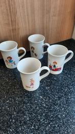 Puk van de Petteflet mokken 4 voor € 9, Ophalen of Verzenden, Zo goed als nieuw, Overige stijlen, Kop(pen) en/of Schotel(s)