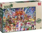 Jumbo puzzel ‘A night at the circus’ 3000 stukjes, Verzenden, Meer dan 1500 stukjes, Zo goed als nieuw