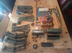 Vintage Treinbaan met Kraan - Opknapper, Antiek en Kunst, Antiek | Speelgoed, Ophalen of Verzenden