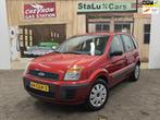 Ford Fusion 1.4-16V Cool & Sound/AIRCO/N.A.P/HOGE INSTAP/, Voorwielaandrijving, Gebruikt, Zwart, Origineel Nederlands