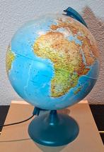 Globe - wereldbol met verlichting Doorsnee 24cm, Ophalen of Verzenden, Verlicht, Zo goed als nieuw