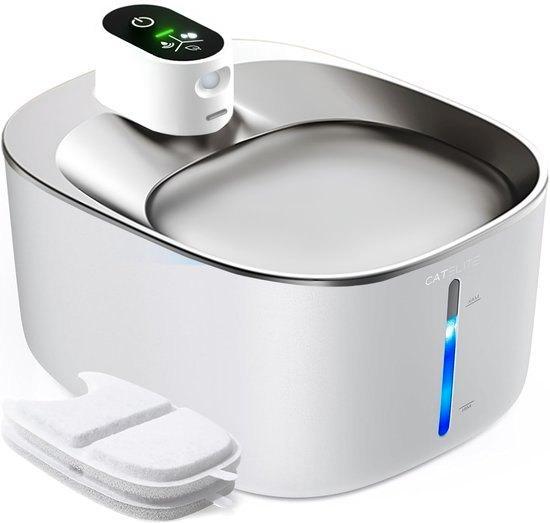 Drinkfontein kat, Dieren en Toebehoren, Kattenvoerbakken en Drinkbakken, Zo goed als nieuw, Ophalen