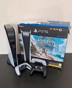 PlayStation 5 Digital met 2 DualSense met Sony Pulse 3D, Ophalen of Verzenden, Zo goed als nieuw