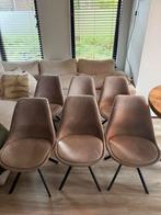 6 eetkamer stoelen, Huis en Inrichting, Stoelen, Ophalen, Zo goed als nieuw, Vijf, Zes of meer stoelen, Stof