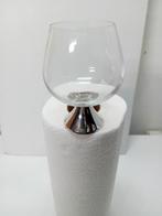 Cognacglas met zilveren voetje, Ophalen of Verzenden, Zo goed als nieuw, Overige typen
