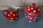 roomstel: melkkannetje en suikerpot van Oilily, Overige typen, Nieuw, Ophalen of Verzenden, Overige stijlen