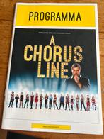 Programma boekje A Chorus Line 2016, Boeken, Ophalen of Verzenden, Zo goed als nieuw