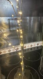 LUCA kerstverlichting tree black 40 led flowers op statief, Diversen, Ophalen of Verzenden, Zo goed als nieuw