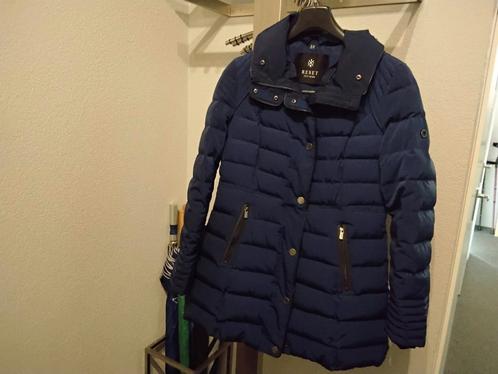 Reset winterjas maat 40, Kleding | Dames, Jassen | Winter, Zo goed als nieuw, Maat 38/40 (M), Blauw, Ophalen of Verzenden